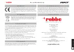 Preview for 3 page of ROBBE RAT ARF 2635 Instruction And User'S Manual