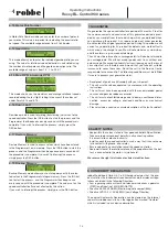 Preview for 13 page of ROBBE ROXXY BL-CONTROL 900 Series Operating Instructions Manual