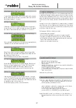 Preview for 37 page of ROBBE ROXXY BL-CONTROL 900 Series Operating Instructions Manual