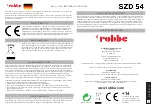 Preview for 3 page of ROBBE SZD-54 Installation Instructions And User Manual