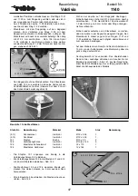 Предварительный просмотр 36 страницы ROBBE Valdivia Assembly And Operating Instructions Manual