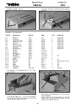 Предварительный просмотр 50 страницы ROBBE Valdivia Assembly And Operating Instructions Manual