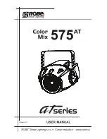 Robe 55AT User Manual предпросмотр