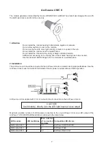 Предварительный просмотр 2 страницы Robe Anolis ArcSource 4 MC II User Manual