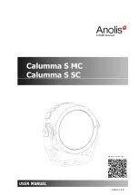 Robe Anolis Calumma S MC User Manual preview