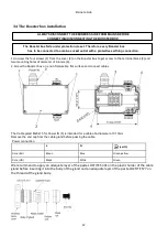 Preview for 12 page of Robe ANOLIS Eminere Side 1 User Manual