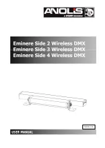 Robe ANOLIS Side Eminere 2 Wireles DMX User Manual preview