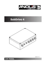 Robe ANOLIS Subdrive 4 User Manual preview