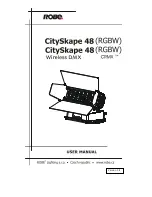 Robe CitySkape 48 User Manual предпросмотр