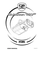 Предварительный просмотр 1 страницы Robe ClubScan 150CT User Manual