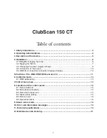 Предварительный просмотр 2 страницы Robe ClubScan 150CT User Manual