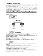 Предварительный просмотр 17 страницы Robe CLUBSPOT 160 CT User Manual