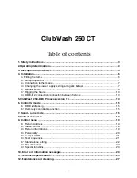 Предварительный просмотр 2 страницы Robe ClubWash 250CT User Manual