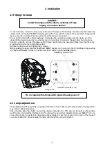 Preview for 6 page of Robe ClubWash 500 CT User Manual