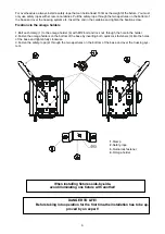 Preview for 9 page of Robe ClubWash 500 CT User Manual