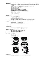 Предварительный просмотр 25 страницы Robe ClubWash 600 CT User Manual