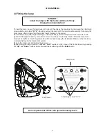 Предварительный просмотр 6 страницы Robe Color Spot 575AT User Manual