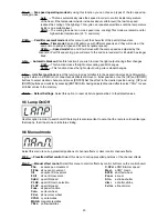 Preview for 23 page of Robe ColorWash 250 AT User Manual