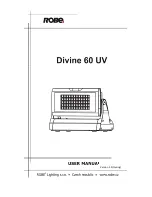 Preview for 1 page of Robe Divine 60 UV User Manual