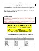 Preview for 3 page of Robe Divine 60 UV User Manual