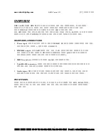 Preview for 4 page of Robe DMX Control 512 User Manual