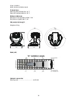 Предварительный просмотр 35 страницы Robe Image Spot 250 AT User Manual