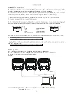 Preview for 9 page of Robe redwash 3-192 User Manual