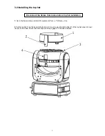 Предварительный просмотр 7 страницы Robe Robin 100 LEDBeam Wireless DMX CRMX User Manual