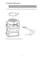 Предварительный просмотр 8 страницы Robe Robin 100 LEDBeam Wireless DMX CRMX User Manual