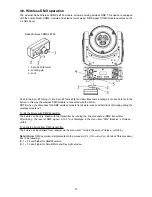 Предварительный просмотр 12 страницы Robe Robin 100 LEDBeam Wireless DMX CRMX User Manual