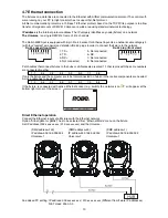 Предварительный просмотр 13 страницы Robe Robin 300E Spot User Manual