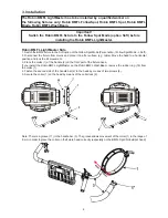 Preview for 6 page of Robe ROBIN BMFL LightMaster Rear User Manual