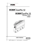 Предварительный просмотр 1 страницы Robe Robin CycPix 12 User Manual