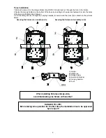 Предварительный просмотр 9 страницы Robe Robin DLX SPOT User Manual