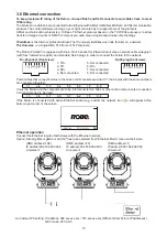 Preview for 13 page of Robe ROBIN iPointe65 User Manual