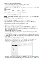 Предварительный просмотр 22 страницы Robe ROBIN LEDBeam 350 User Manual