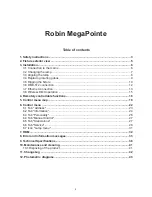 Предварительный просмотр 2 страницы Robe ROBIN MegaPointe User Manual