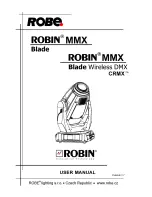 Robe Robin MMX Blade User Manual preview