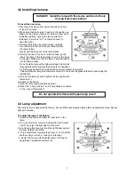 Preview for 7 page of Robe Robin MMX Blade User Manual