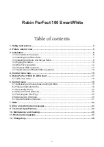 Preview for 2 page of Robe ROBIN ParFect 100 SmartWhite User Manual