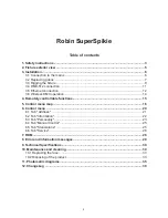 Preview for 2 page of Robe Robin SuperSpike User Manual