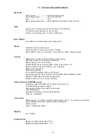 Preview for 30 page of Robe ROBIN UV Strobe User Manual