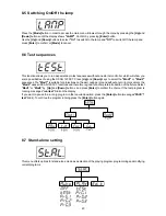 Preview for 23 page of Robe scan 1200 XT User Manual