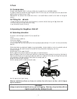 Предварительный просмотр 5 страницы Robe Stage Faze 1500AT User Manual