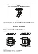 Preview for 5 page of Robe WeatherShield 575W Series User Manual