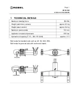 Предварительный просмотр 5 страницы ROBEL 22.38/02 Operating Instructions Manual