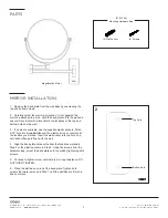 Предварительный просмотр 2 страницы Robern 7M0008WUFN76S Installation Instructions Manual