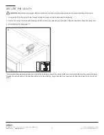 Предварительный просмотр 11 страницы Robern Bergman CVBE3621587NJ Important Safety Instructions Manual