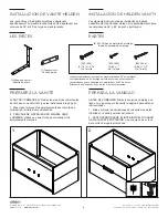 Предварительный просмотр 20 страницы Robern Bergman CVBE3621587NJ Important Safety Instructions Manual