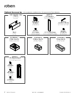 Предварительный просмотр 4 страницы Robern Cartesian Vanity Installation Instructions Manual